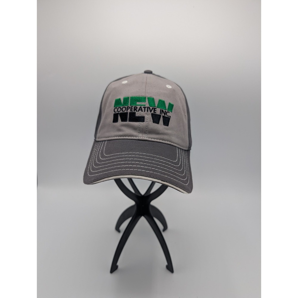 New Cooperative INC 50 Years Embroidered Farm Hat Snapback Adjustable Gray